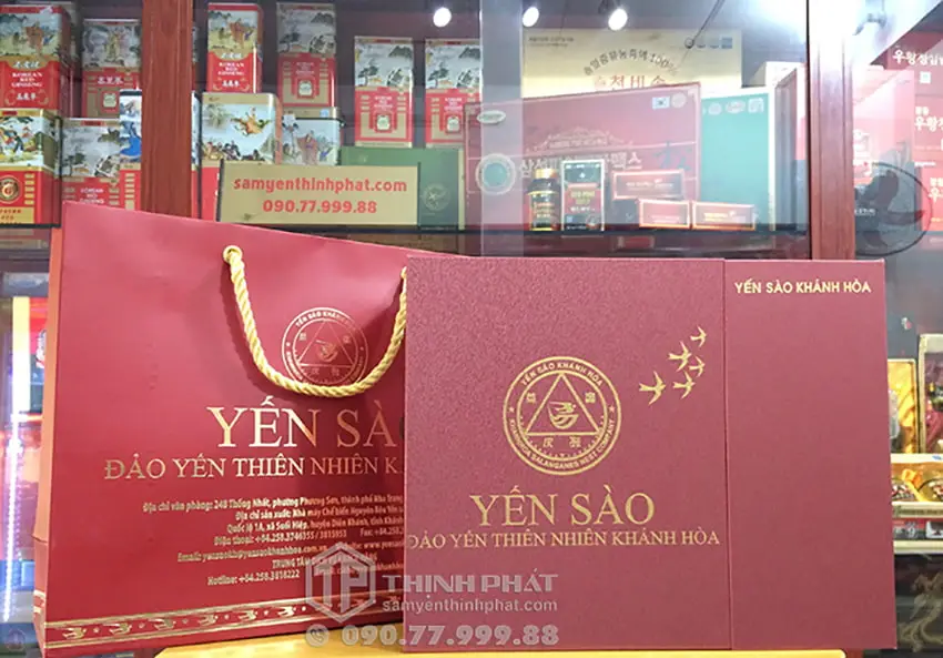 Tổ Yến Sào Khánh Hòa mẫu hộp quà tặng đặc biệt 100g - 014GS