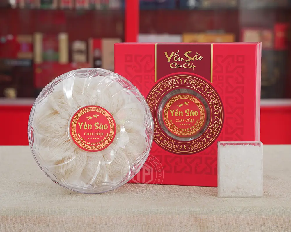 Tổ yến sào Cần Giờ làm sạch 100g loại 1