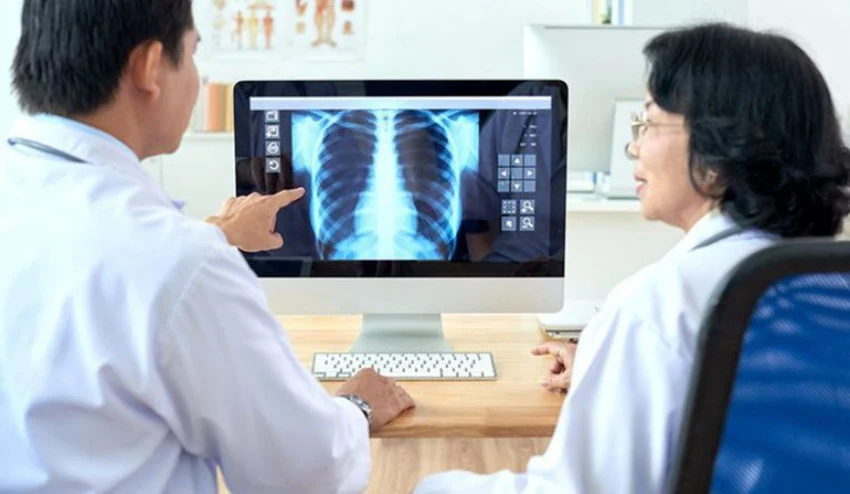 Chụp X quang phổi thường quy Chụp X quang phổi thường quy