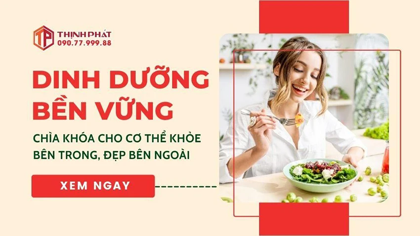 Dinh dưỡng bền vững. Chìa khóa cho cơ thể khỏe bên trong, đẹp bên ngoài