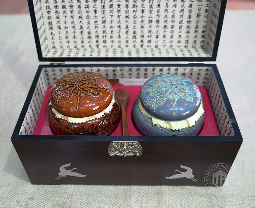 Cao hồng sâm linh chi Achimmadang chính hãng Hàn Quốc hộp 2 hũ x 500g