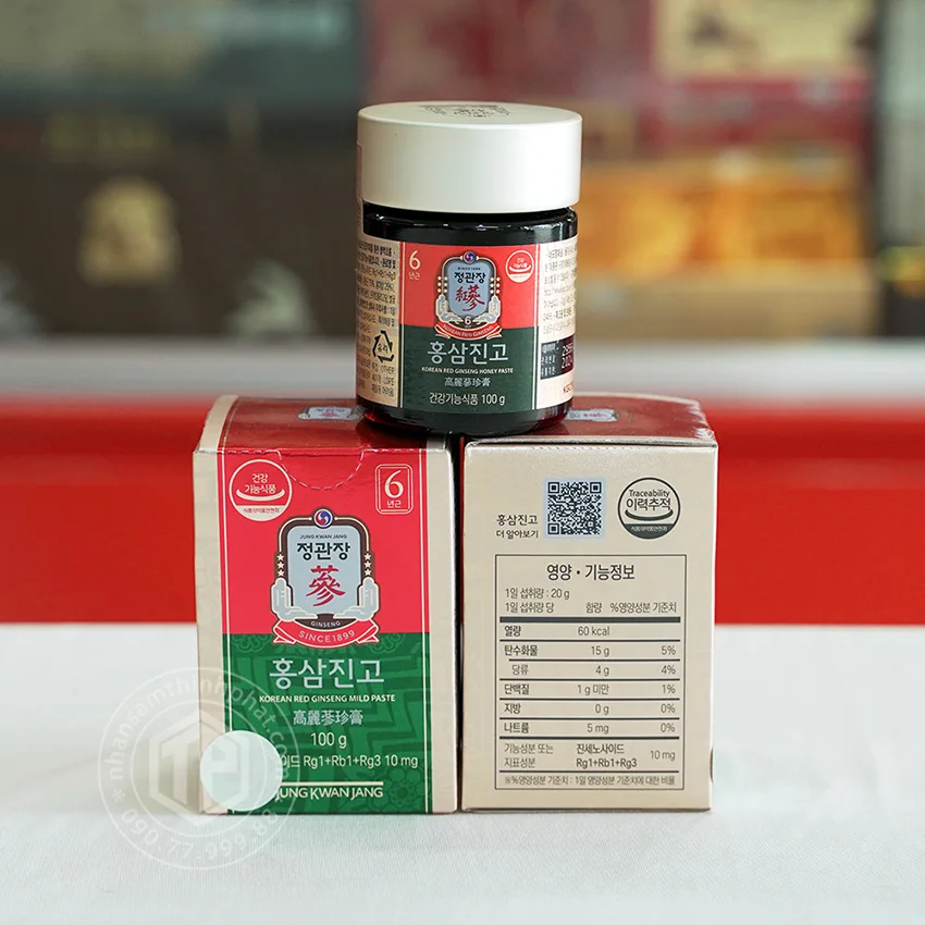 Tinh chất cao hồng sâm mật ong sâm chính phủ KGC 100g