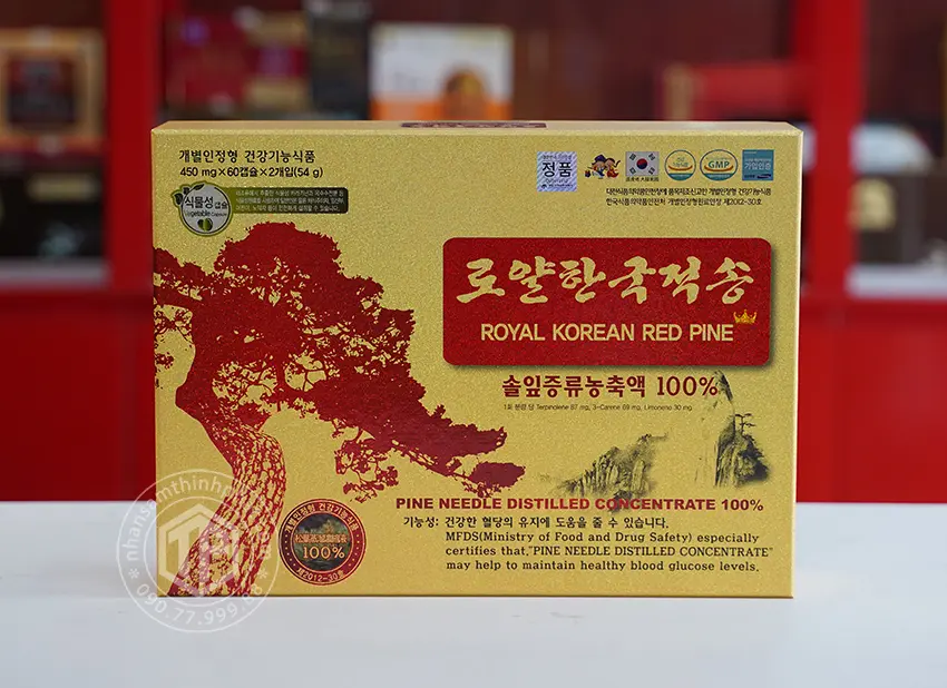 Viên tinh dầu thông đỏ Chính Phủ Royal 120 viên Viên tinh dầu thông đỏ Chính Phủ Royal 120 viên