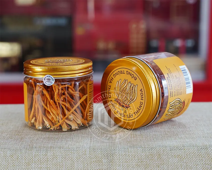 Nấm đông trùng hạ thảo sợi khô lọ 15g Nấm đông trùng hạ thảo sợi khô lọ 15g