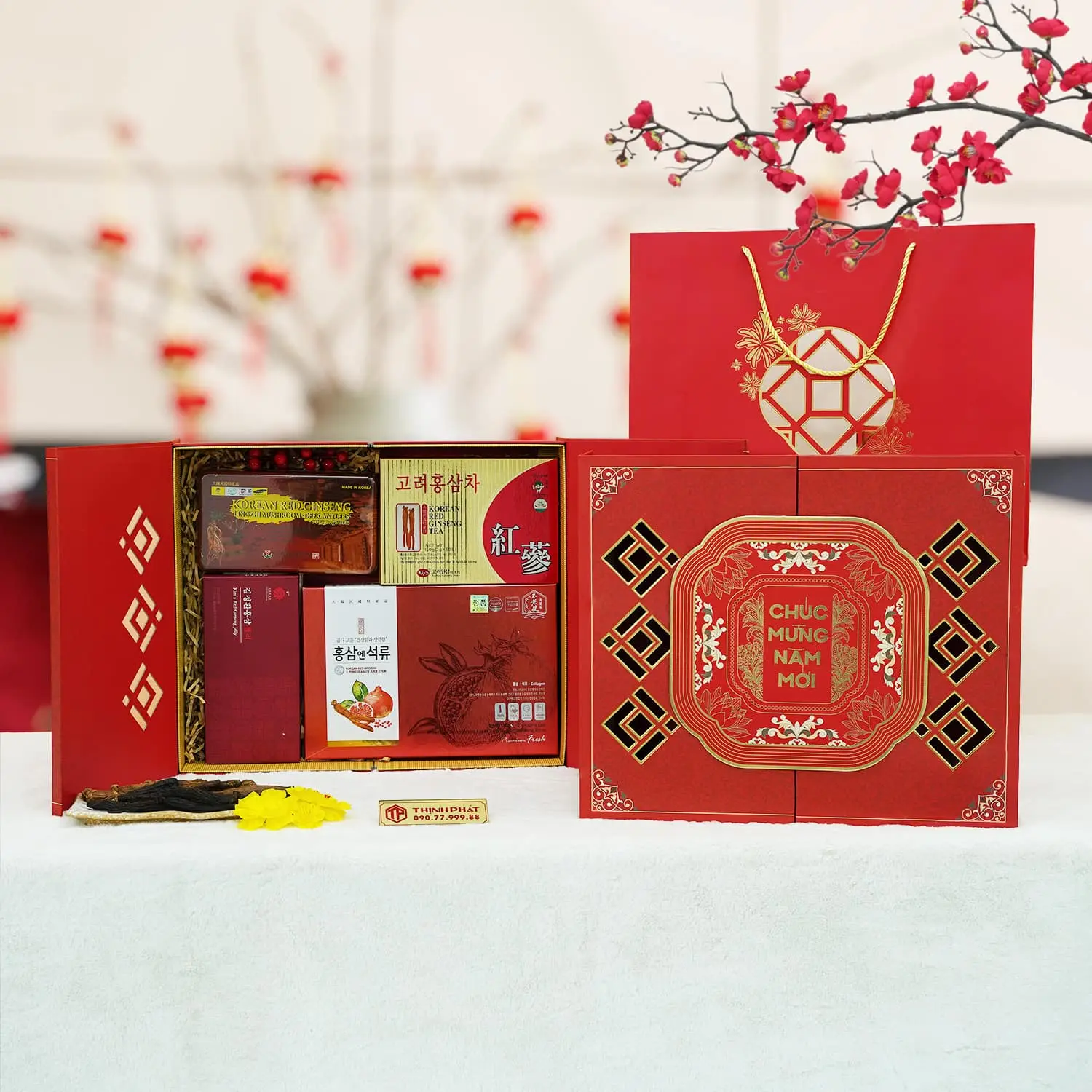 Hộp Quà Xuân Vạn Phúc - Set 10 Hộp Quà Xuân Vạn Phúc - Set 10