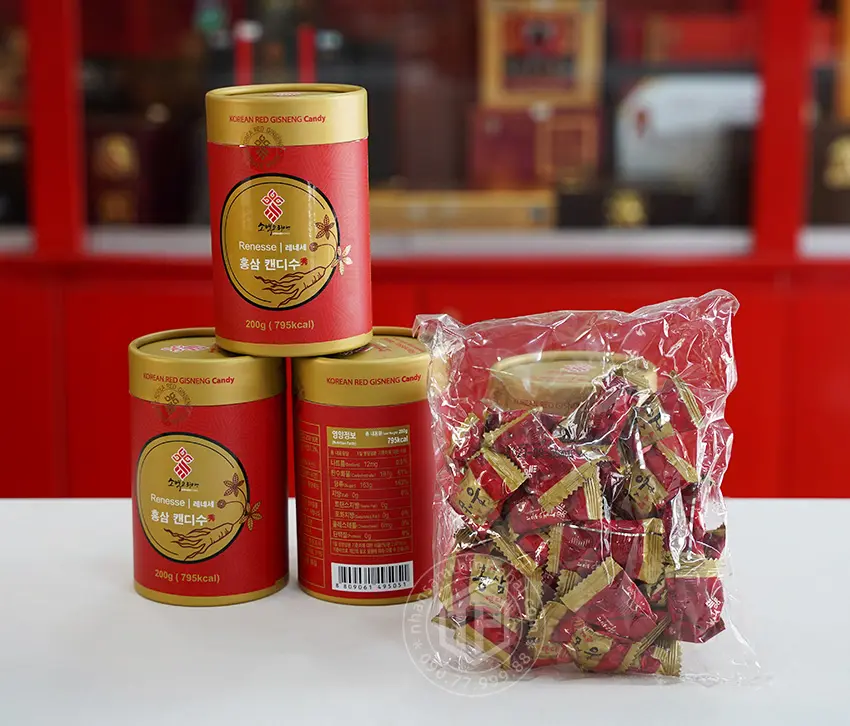 Kẹo hồng sâm Sobaek Hàn Quốc Kẹo hồng sâm Sobaek Hàn Quốc