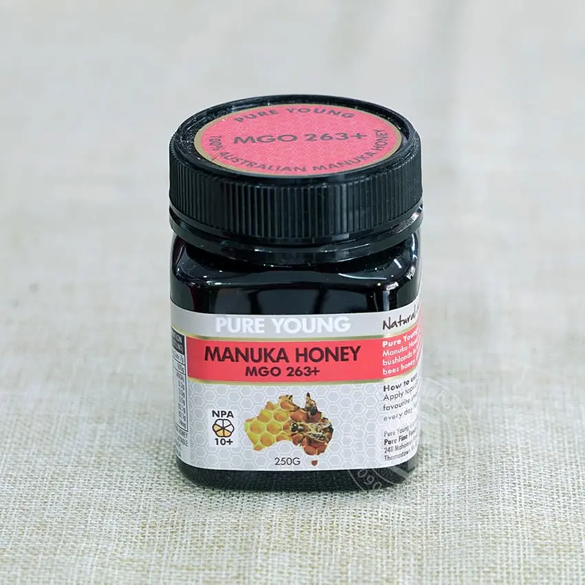 Mật ong Manuka Úc MGO 263+ nhập khẩu chính hãng Úc