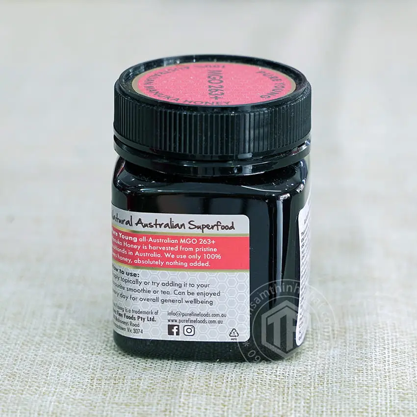 Mật ong Manuka Úc MGO 263+ nhập khẩu chính hãng Úc