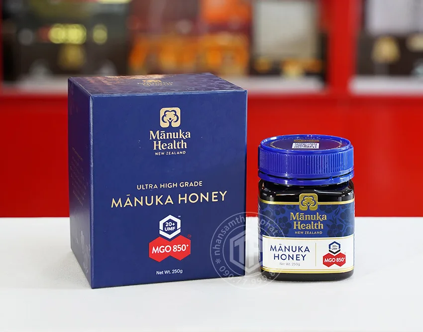 Mật ong Manuka New Zealand 850+ lọ 250g Mật ong Manuka New Zealand 850+ lọ 250g