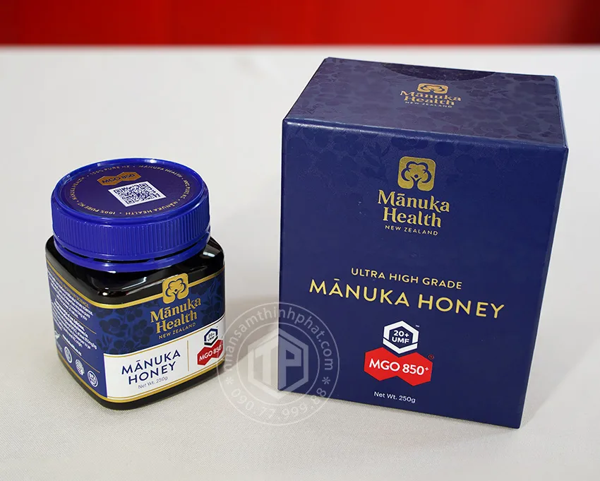 Mật ong Manuka New Zealand 850+ lọ 250g Mật ong Manuka New Zealand 850+ lọ 250g