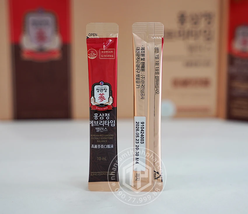 Nước hồng sâm Balance KGC 20 gói Nước hồng sâm Balance KGC 20 gói