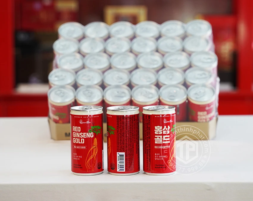 Nước hồng sâm Bio Hàn Quốc thùng 30 lon Nước hồng sâm Bio Hàn Quốc thùng 30 lon
