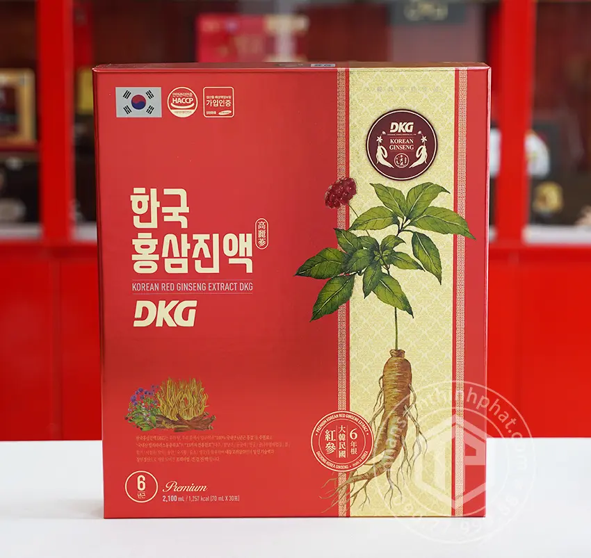 Nước hồng sâm đông trùng hạ thảo Hàn Quốc hộp 30 gói x 70ml Nước hồng sâm đông trùng hạ thảo Hàn Quốc hộp 30 gói x 70ml