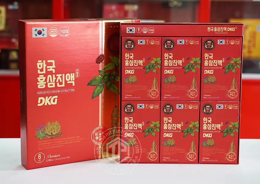 Nước hồng sâm đông trùng hạ thảo Hàn Quốc hộp 30 gói x 70ml Nước hồng sâm đông trùng hạ thảo Hàn Quốc hộp 30 gói x 70ml