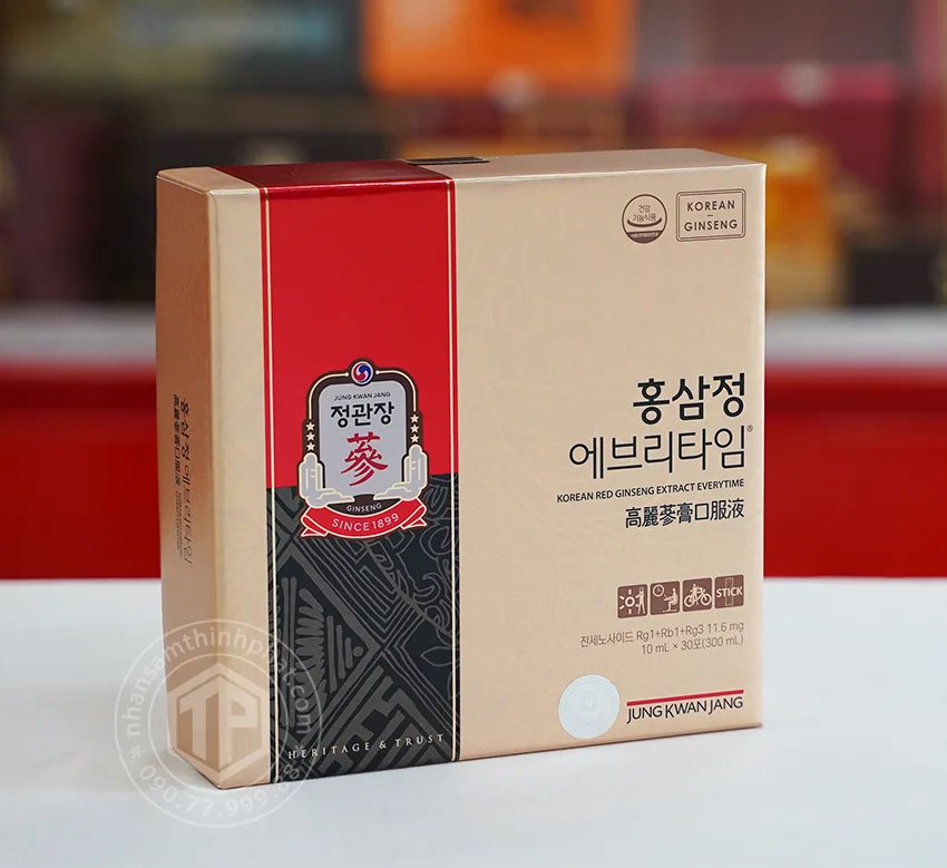 Nước hồng sâm Everytime Hậu Duệ Mặt Trời KGC hộp 30 gói x 10ml cao cấp Nước hồng sâm Everytime Hậu Duệ Mặt Trời KGC hộp 30 gói x 10ml cao cấp