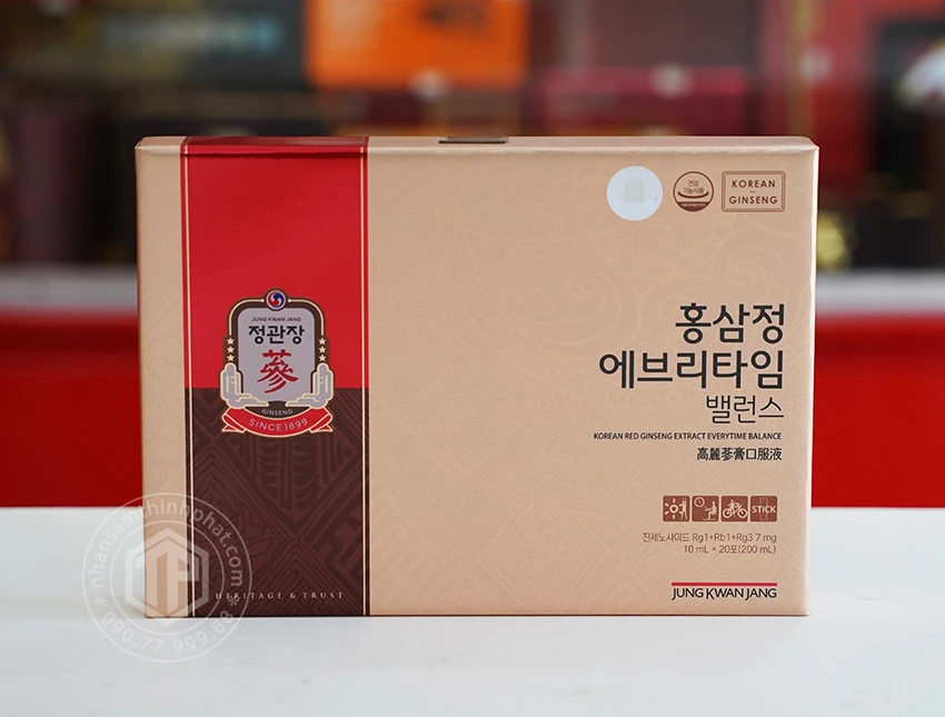 Nước hồng sâm Balance KGC 20 gói Nước hồng sâm Balance KGC 20 gói