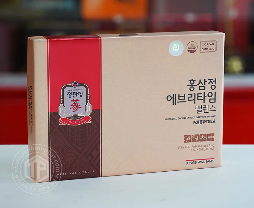 Nước hồng sâm Balance KGC 20 gói Nước hồng sâm Balance KGC 20 gói