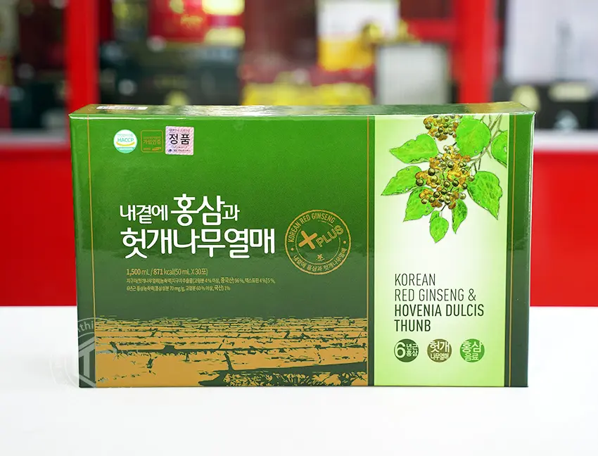 Nước hồng sâm Hàn Quốc bổ gan hãng Daedong 30 gói 50ml Nước hồng sâm Hàn Quốc bổ gan hãng Daedong 30 gói 50ml