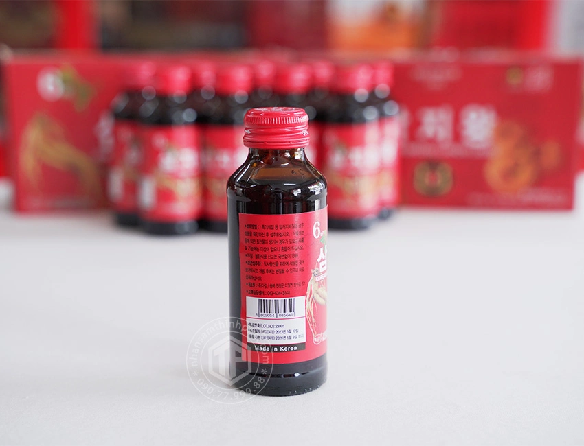Nước hồng sâm linh chi KGS Hàn Quốc hộp 10 chai