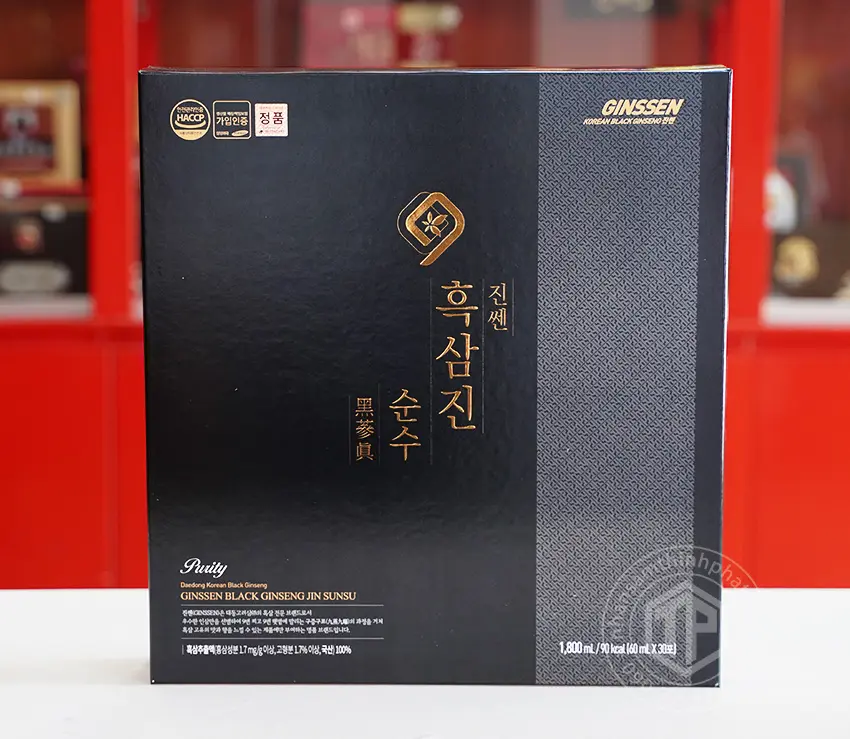 Tinh chất hắc sâm pha sẵn cao cấp Daedong Hàn Quốc hộp 30 gói x 60ml Tinh chất hắc sâm pha sẵn cao cấp Daedong Hàn Quốc hộp 30 gói x 60ml