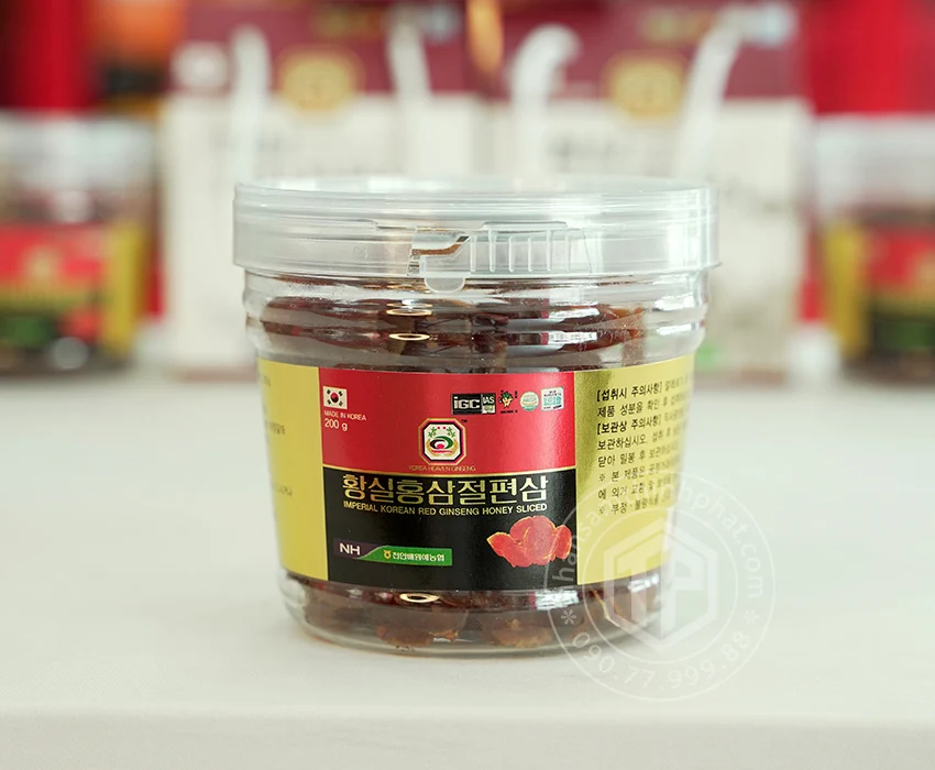 Hồng sâm tẩm mật ong Sobex