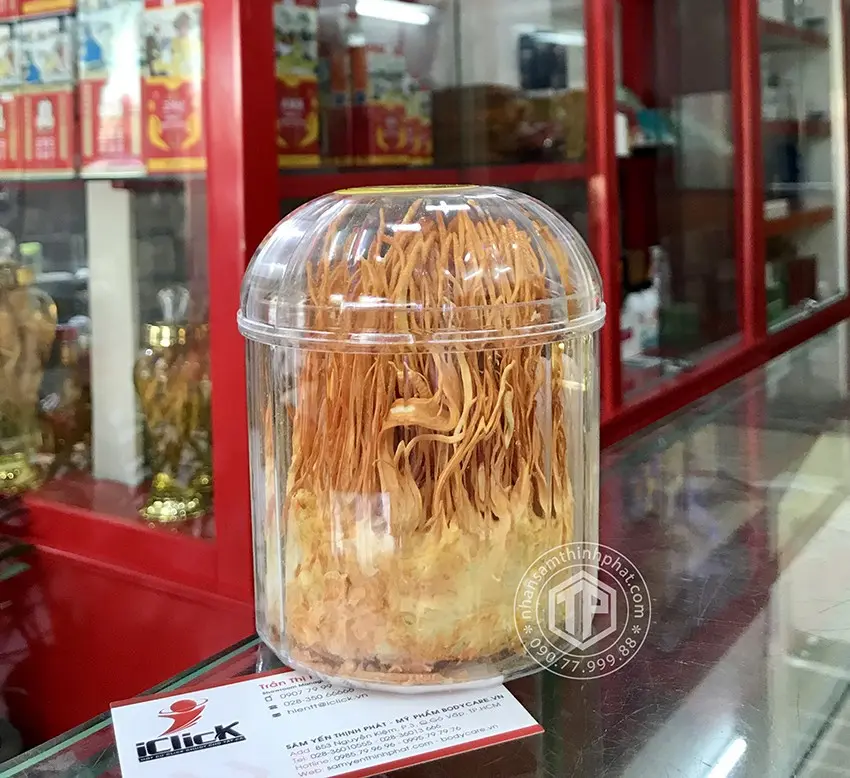 Đông trùng hạ thảo Hàn Quốc lọ 45g Đông trùng hạ thảo Hàn Quốc lọ 45g