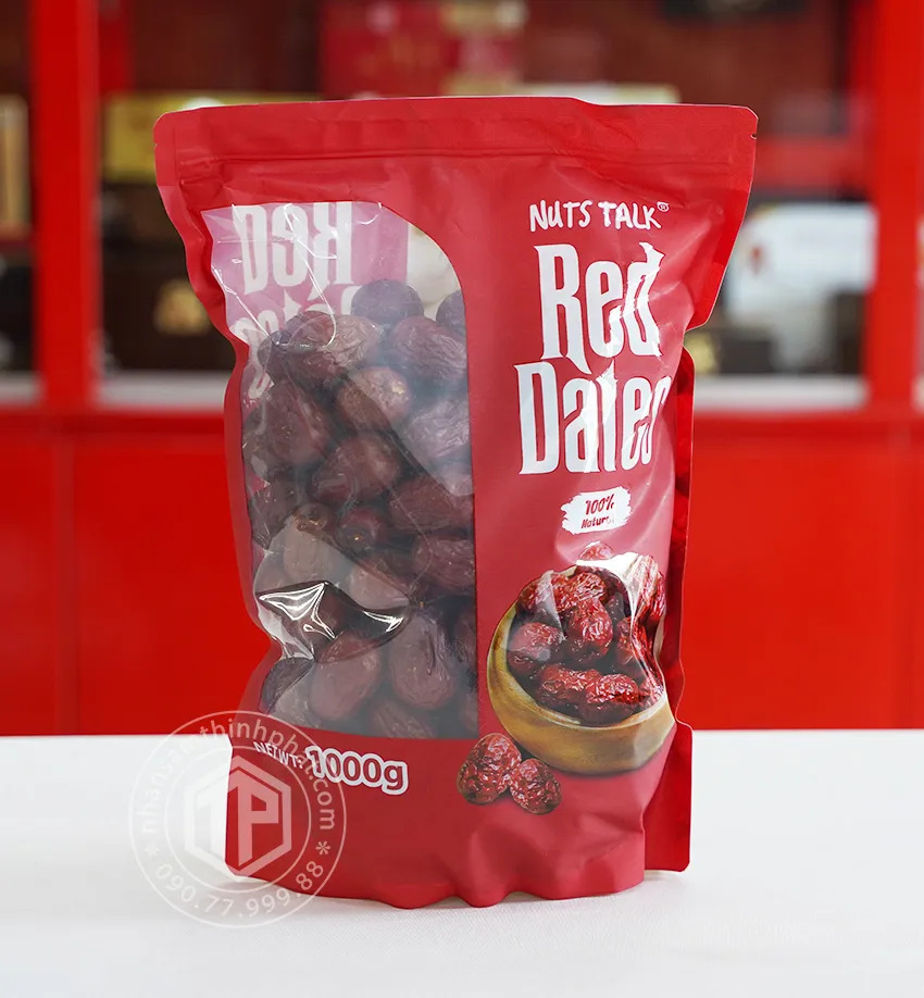 Táo đỏ sấy khô loại 1 hộp 1kg