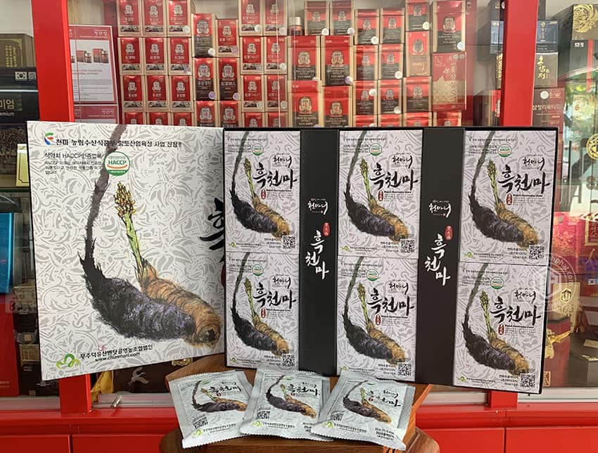 Nước thiên ma Hàn Quốc lên men hộp 30 gói x 80ml