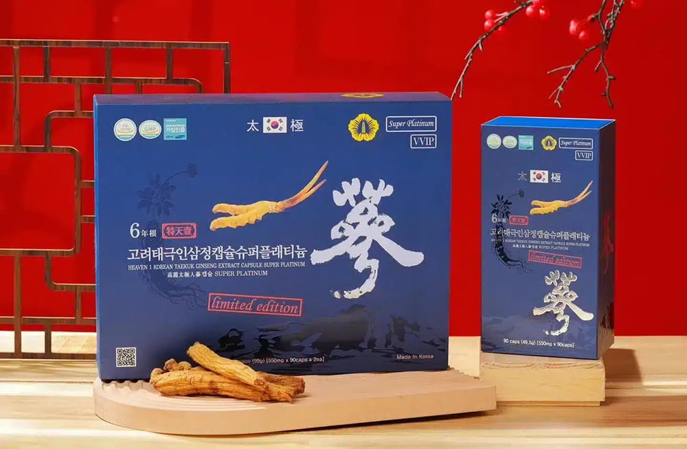 Viên thiên sâm đông trùng hạ thảo cao cấp hộp 180 viên Viên thiên sâm đông trùng hạ thảo cao cấp hộp 180 viên