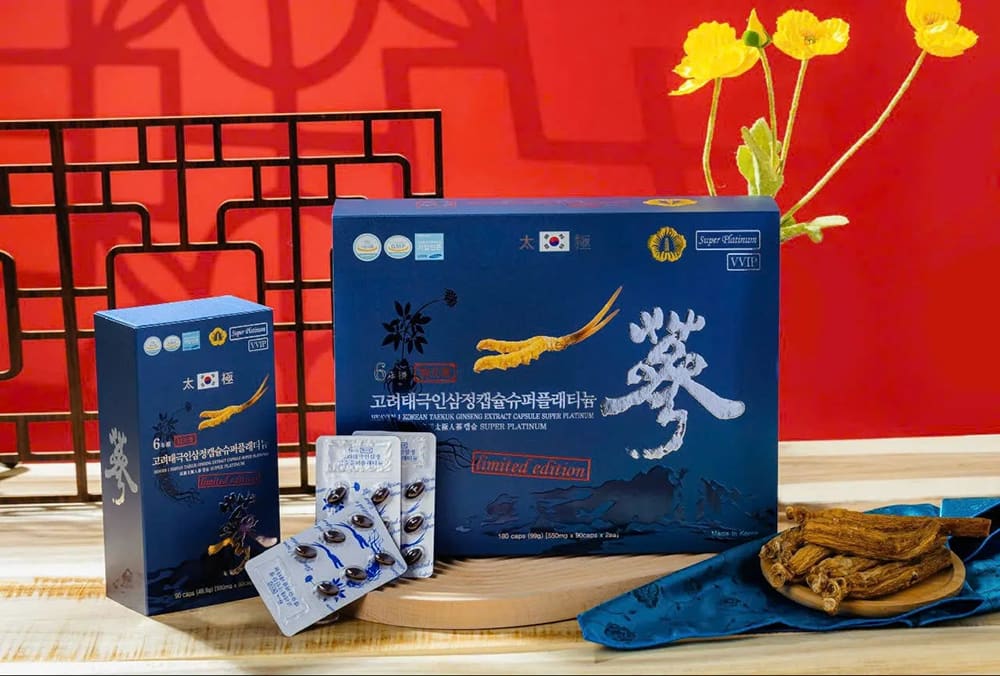 Viên thiên sâm đông trùng hạ thảo cao cấp hộp 180 viên Viên thiên sâm đông trùng hạ thảo cao cấp hộp 180 viên