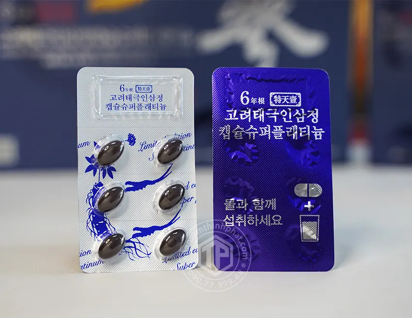 Viên thiên sâm đông trùng hạ thảo cao cấp hộp 180 viên Viên thiên sâm đông trùng hạ thảo cao cấp hộp 180 viên