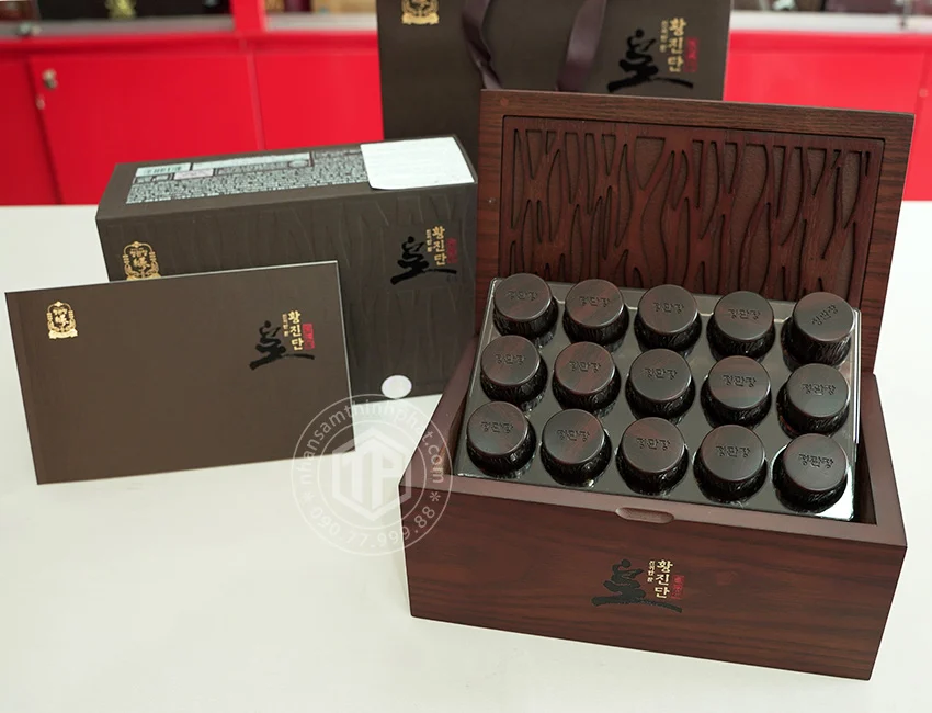 Viên hồng sâm linh đan Chính phủ Hàn Quốc Jung Kwan Jang KGC hộp 30 viên