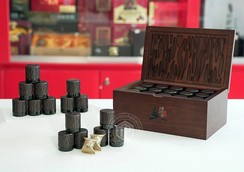 Viên hồng sâm linh đan Chính phủ Hàn Quốc Jung Kwan Jang KGC hộp 30 viên
