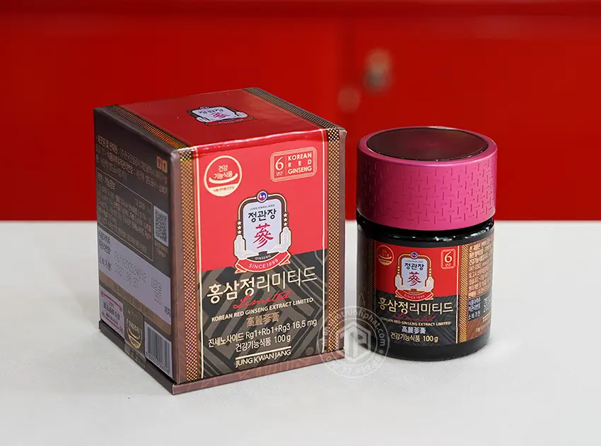 Cao địa sâm Chính phủ Hàn Quốc tinh chất cao hồng sâm Jung Kwan Jang KGC thượng hạng lọ 100g Cao địa sâm Chính phủ Hàn Quốc tinh chất cao hồng sâm Jung Kwan Jang KGC thượng hạng lọ 100g
