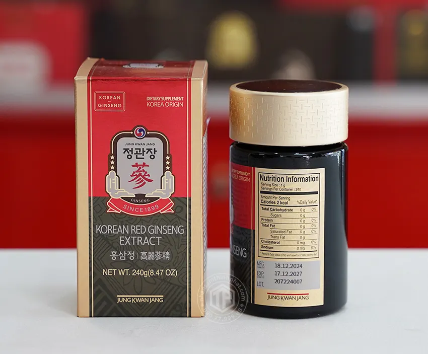 Cao hồng sâm Chính phủ Hàn Quốc cao cấp KGC Jung Kwan Jang 240g