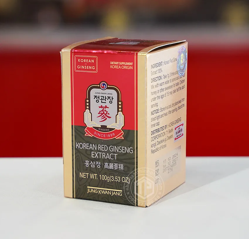 Cao hồng sâm KGC Chính phủ Hàn Quốc cao cấp lọ 100g Jung Kwan Jang