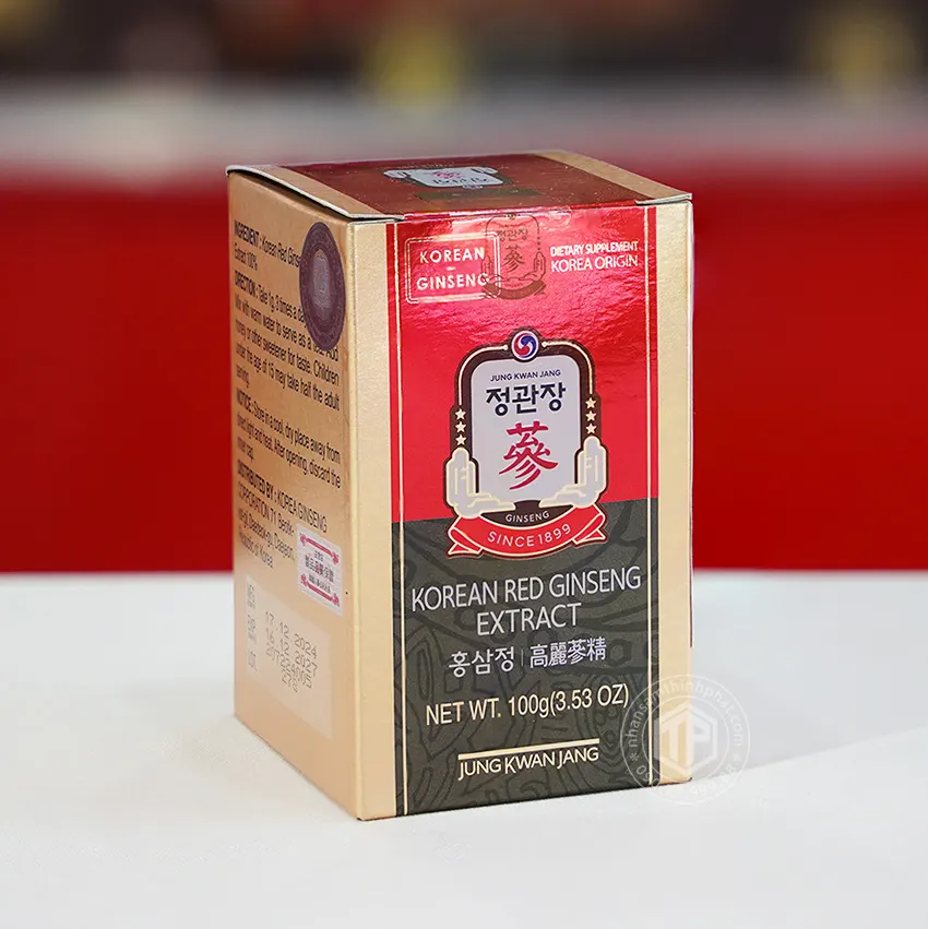 Cao hồng sâm KGC Chính phủ Hàn Quốc cao cấp lọ 100g Jung Kwan Jang