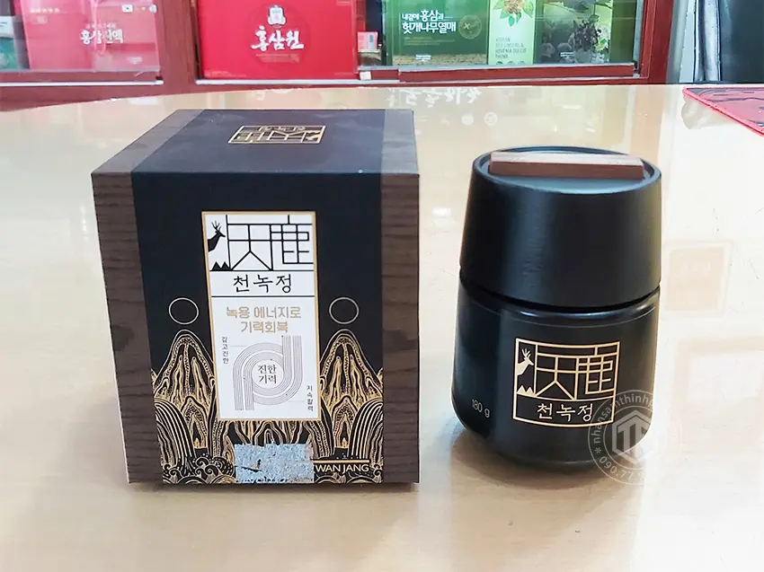 Cao hồng sâm nhung hươu KGC 180g Sâm chính phủ Jung Kwan Jang