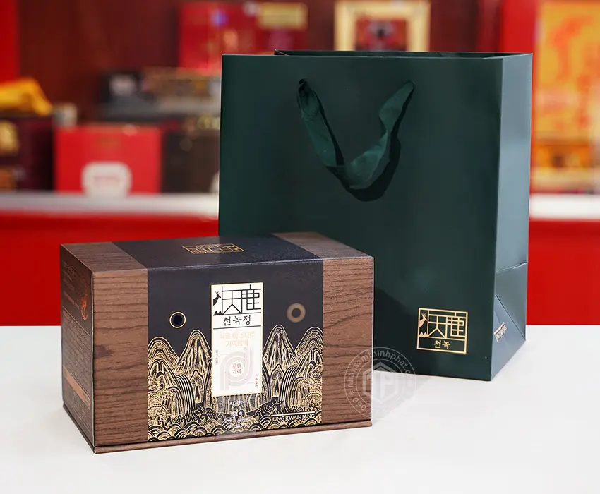 Cao hồng sâm nhung hươu KGC 2 lọ 180g sâm Chính phủ Hàn Quốc Jung Kwan Jang Cao hồng sâm nhung hươu KGC 2 lọ 180g sâm Chính phủ Hàn Quốc Jung Kwan Jang