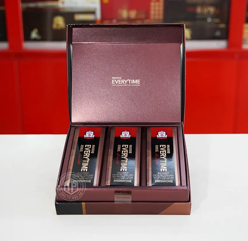 Nước tinh chất địa sâm KGC Jung Kwan Jang Everytime Limited hộp 30 gói x 10ml