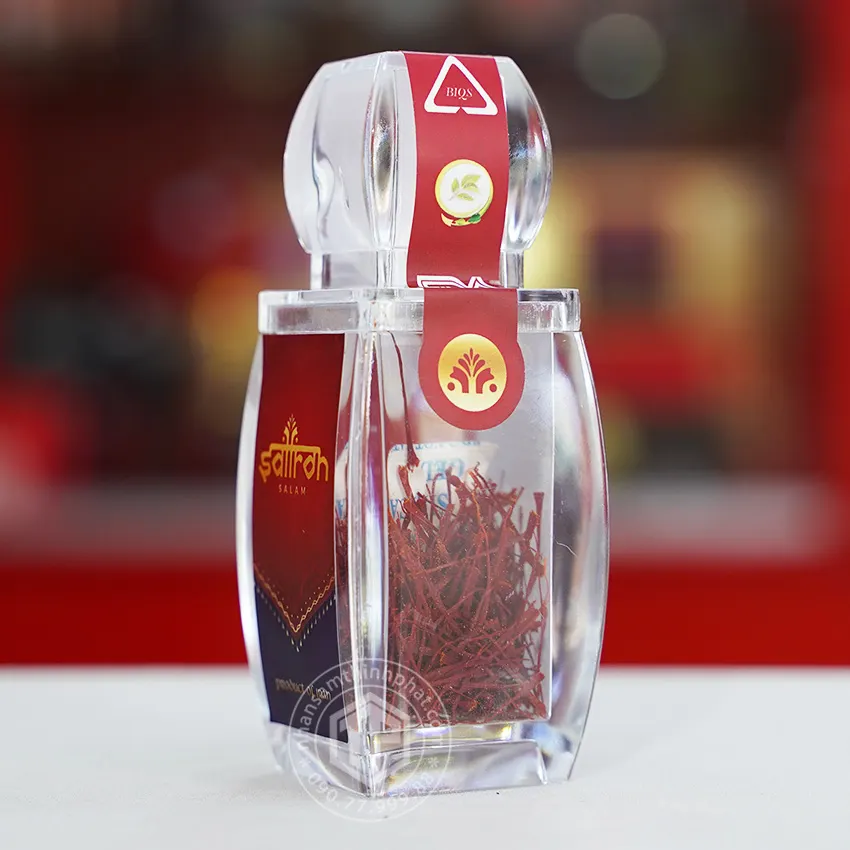 Nhụy hoa nghệ tây saffron nhập khẩu Iran loại đặc biệt lọ 1g Nhụy hoa nghệ tây saffron nhập khẩu Iran loại đặc biệt lọ 1g