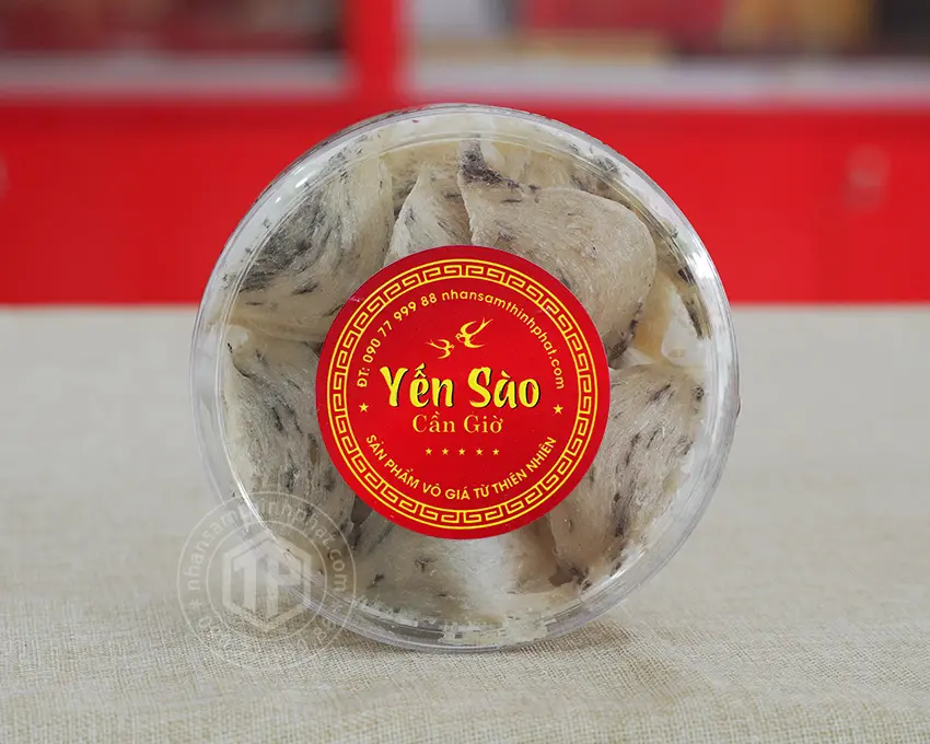 Tổ Yến Sào Cần Giờ còn lông hộp 100g