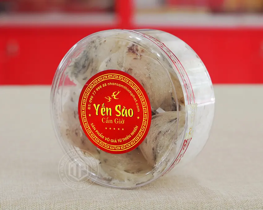 Tổ Yến Sào Cần Giờ còn lông hộp 100g
