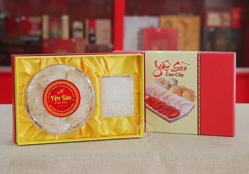 Tổ Yến Sào Cần Giờ làm sạch hộp 50g loại 2