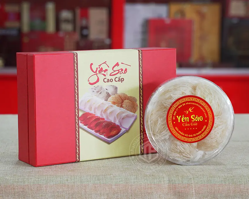 Tổ Yến Sào Cần Giờ làm sạch hộp 50g loại 2