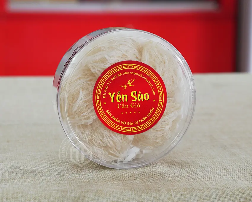 Tổ Yến Sào Cần Giờ làm sạch hộp 50g loại đặc biệt Tổ Yến Sào Cần Giờ làm sạch hộp 50g loại đặc biệt