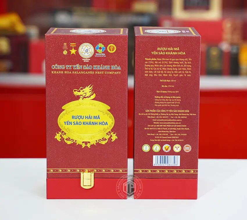 Dược tửu hải mã yến sào Khánh Hòa